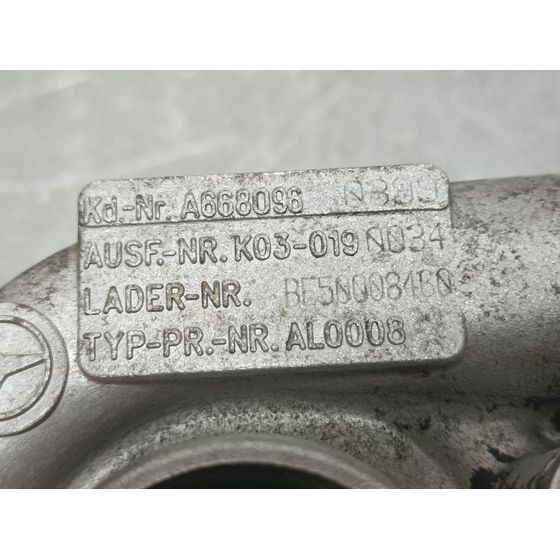 Turbocompresor Para Mercedes Clase A