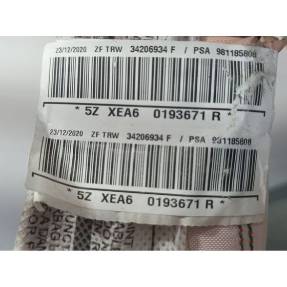 Airbag Cortina Delantero Izquierdo Para Citroen C3