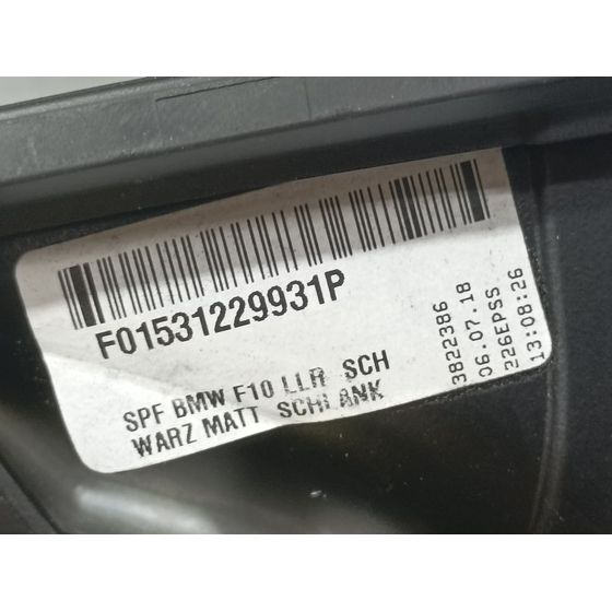 Retrovisor Derecho Para Bmw Serie 5 Lim.