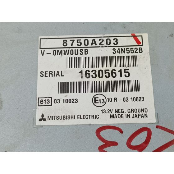 Modulo Electronico Para Mitsubishi Asx