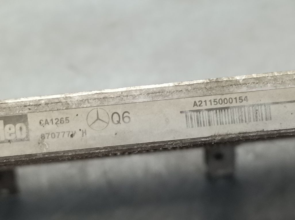 Condensador / Radiador Aire Acondicionado Para Mercedes Clase E  Berlina