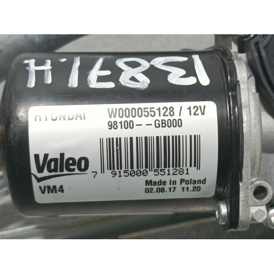 Motor Limpia Delantero Para Hyundai I20