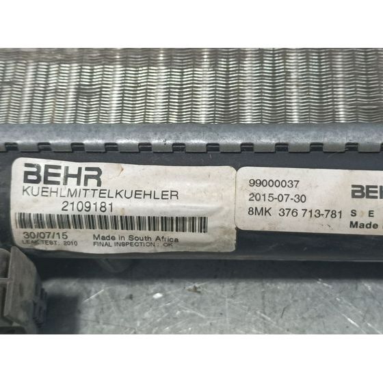 Radiador Agua Para Volkswagen Golf Iv Berlina