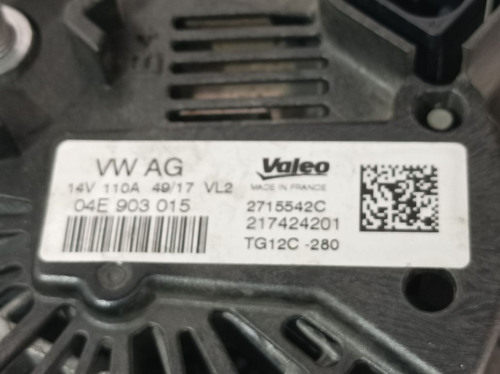 Alternador Para Seat Ateca
