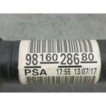 Transmision Delantera Derecha Para Peugeot 208