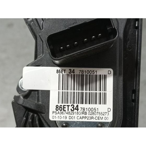 Potenciometro Pedal para Peugeot 5008