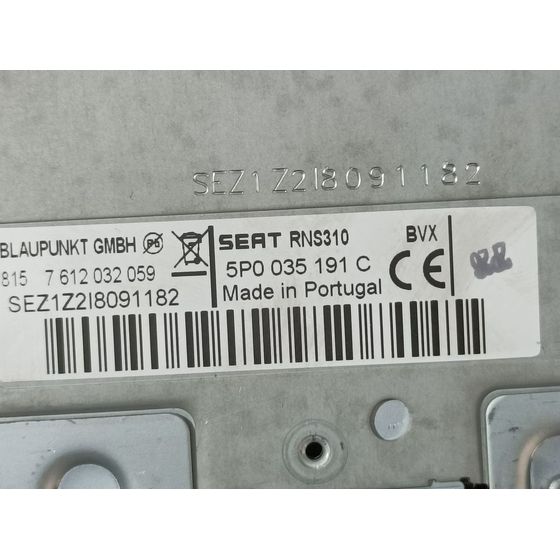 Sistema Navegacion Gps Para Seat Leon