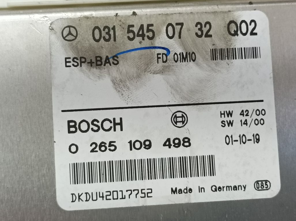 Centralita Abs Para Mercedes Clase E Berlina