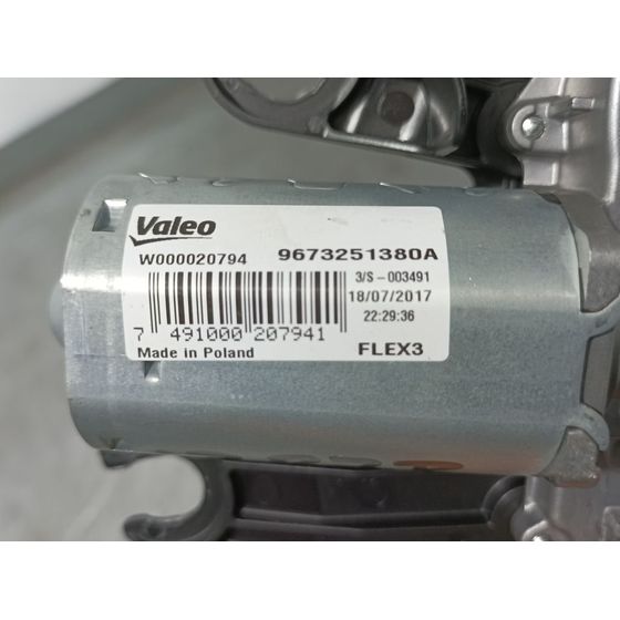 Motor Limpia Trasero Para Peugeot 208