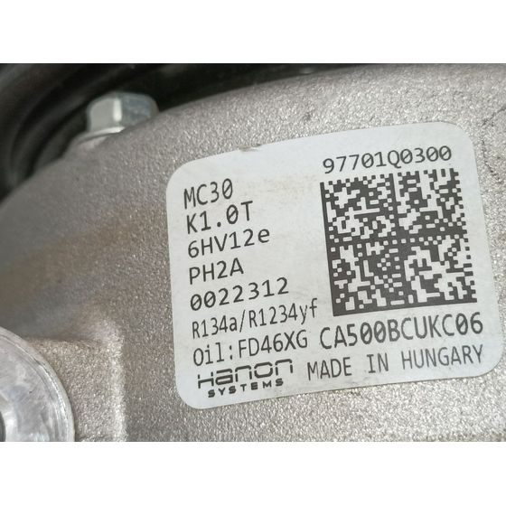 Compresor Aire Acondicionado Para Hyundai I20