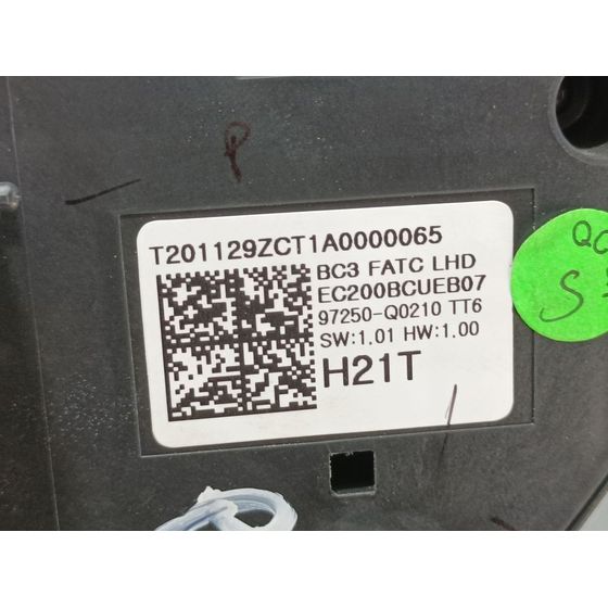 Mando Climatizador Para Hyundai I20