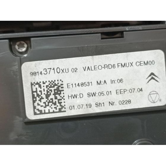 Pantalla Multifuncion Para Citroen C3
