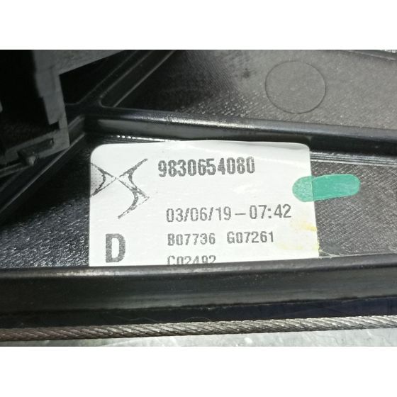 Elevalunas Trasero Derecho Para Ds 7 Crossback