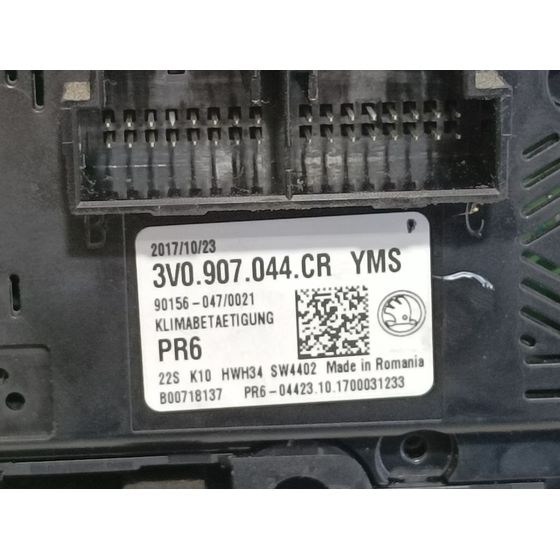 Mando Climatizador Para Skoda Superb
