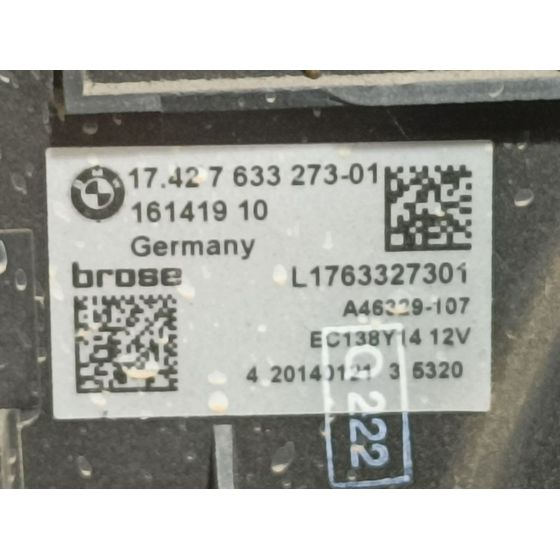 Electroventilador Para Bmw Serie 5 Lim.