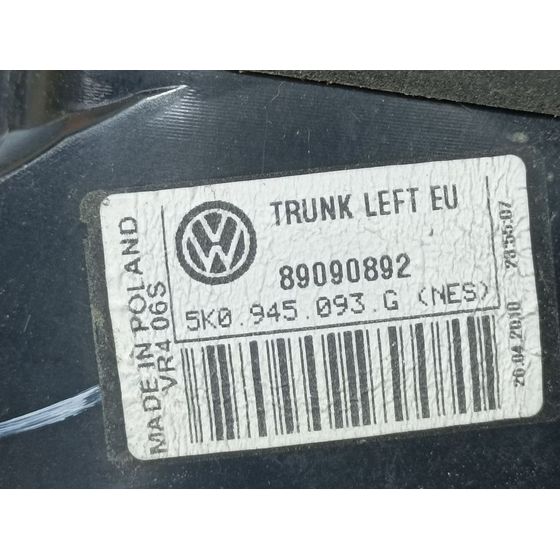 Piloto Trasero Izquierdo Para Volkswagen Golf Vi