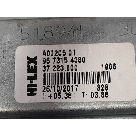 Elevalunas Delantero Derecho Para Peugeot 208
