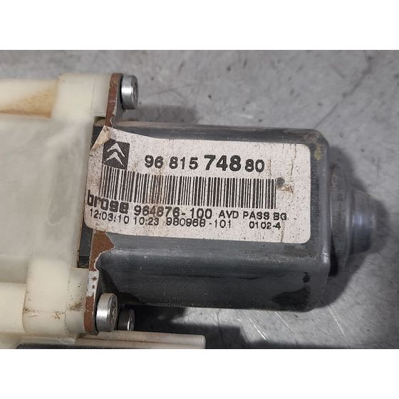 Motor Elevalunas Delantero Derecho Para Citroen C4 Berlina