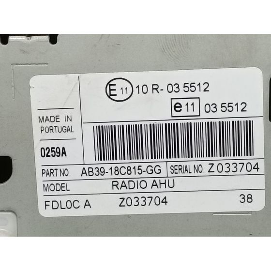 Sistema Audio / Radio Cd Para Ford Ranger