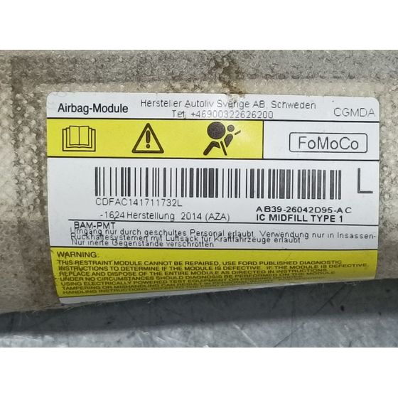 Airbag Cortina Delantero Izquierdo Para Ford Ranger