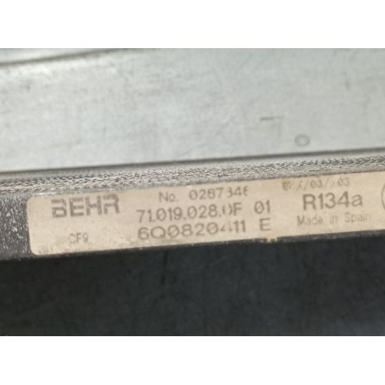 Condensador / Radiador Aire Acondicionado Para Seat Ibiza