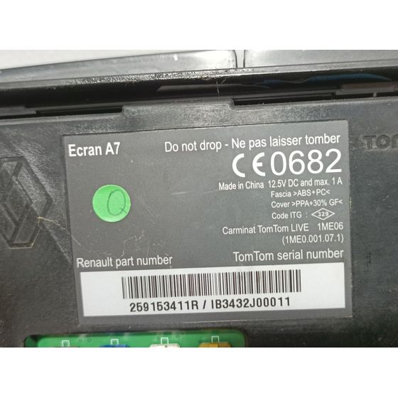 Sistema Navegacion Gps Para Renault Megane Iii Berlina 5 P