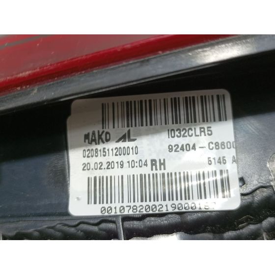 Piloto Trasero Derecho para Hyundai I20 Active