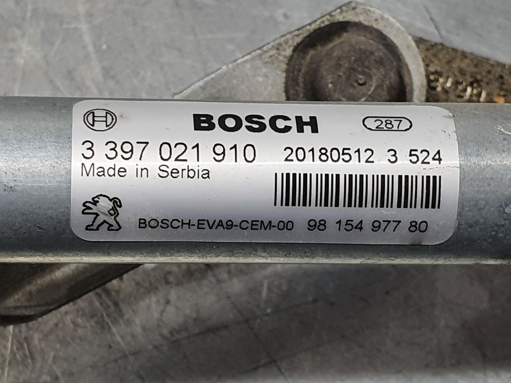 Motor Limpia Delantero para Peugeot 208