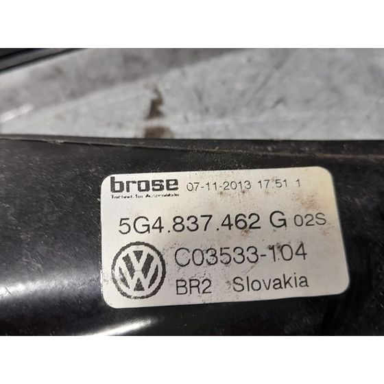 Elevalunas Delantero Derecho Para Volkswagen Golf Vii Lim.