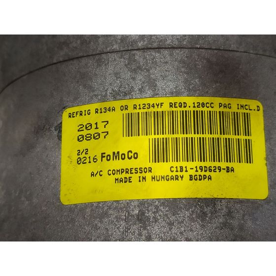 Compresor Aire Acondicionado Para Ford Tourneo Courier