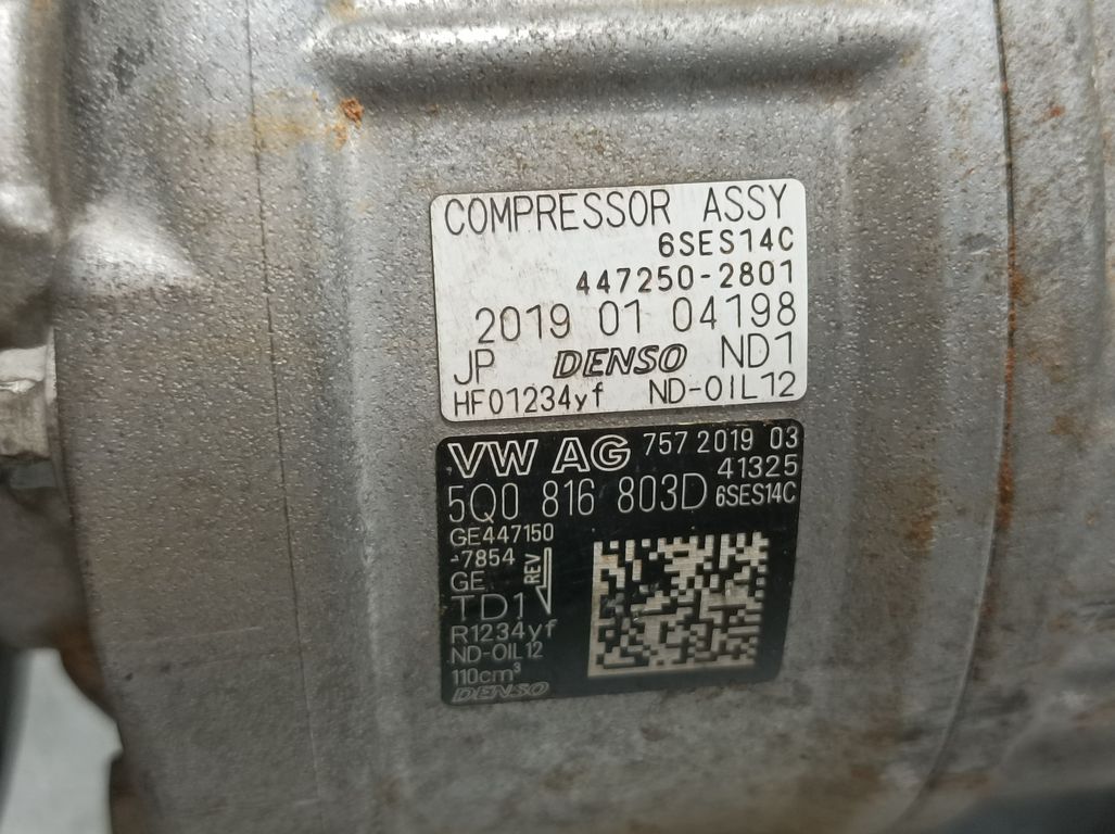 Compresor Aire Acondicionado Para Seat Ibiza