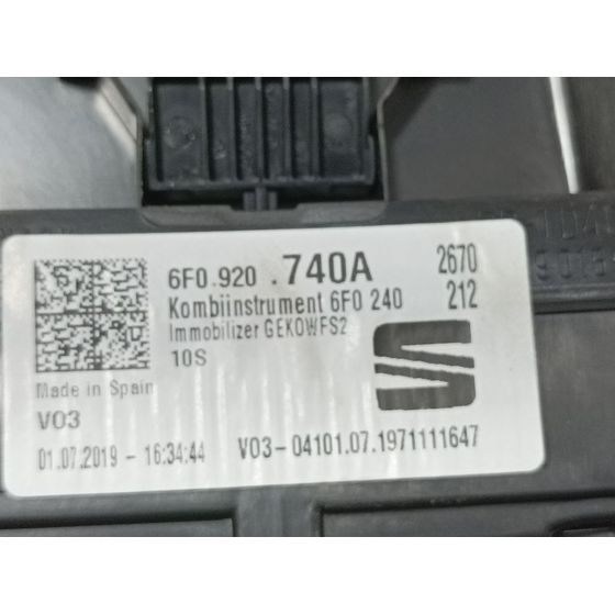 Cuadro Instrumentos Para Seat Ibiza