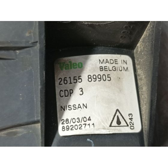 Faro Antiniebla Izquierdo Para Nissan Almera