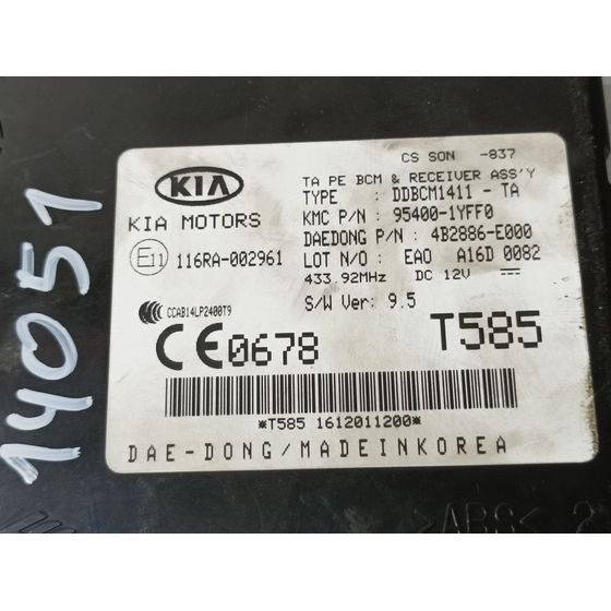 Modulo Electronico Para Kia Picanto