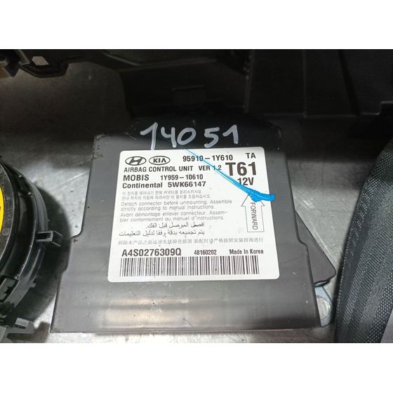 Kit Airbag Para Kia Picanto