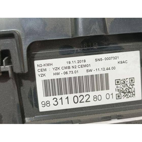 Cuadro Instrumentos Para Citroen Berlingo