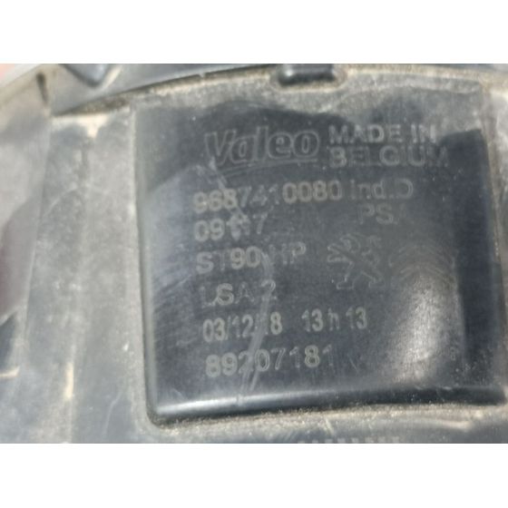 Faro Antiniebla Derecho Para Citroen C-Elysée