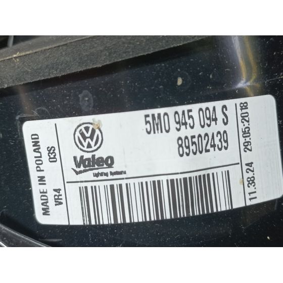 Piloto Trasero Derecho Para Volkswagen Golf Plus