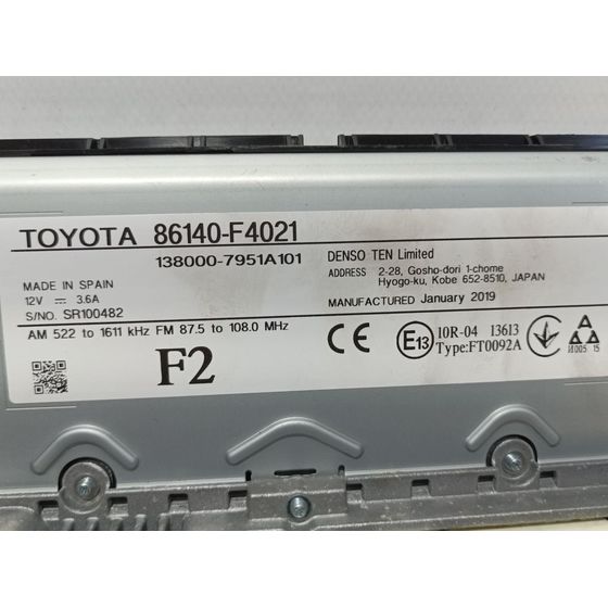 Sistema Navegacion Gps para Toyota C-Hr