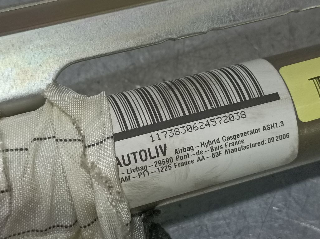 Airbag Cortina Delantero Izquierdo Para Toyota Yaris