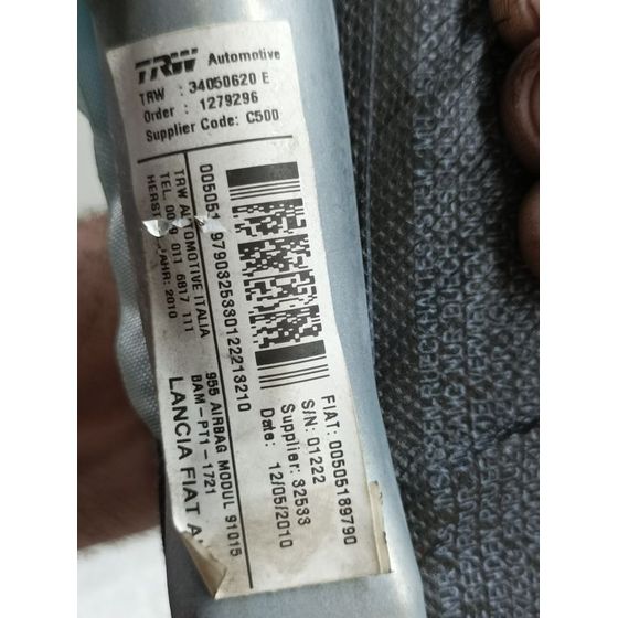 Airbag Cortina Delantero Izquierdo Para Alfa Romeo Mito