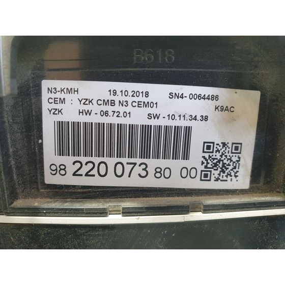 Cuadro Instrumentos Para Citroen Berlingo