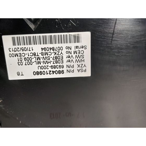 Cuadro Instrumentos Para Peugeot 5008