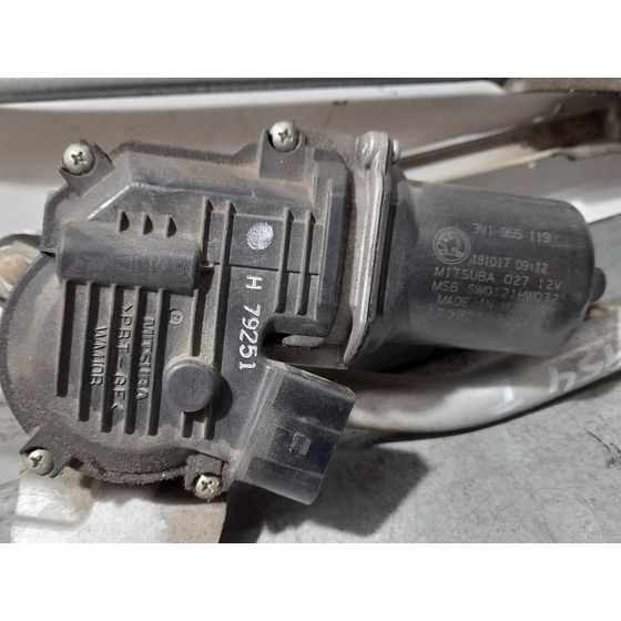Motor Limpia Delantero Para Skoda Superb