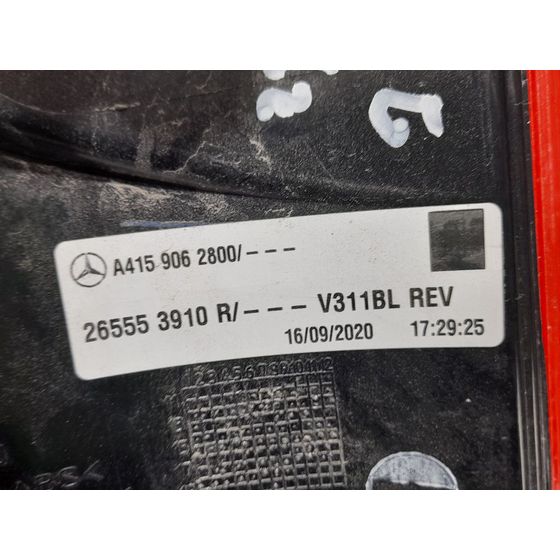 Piloto Trasero Izquierdo Para Mercedes Citan Furgon