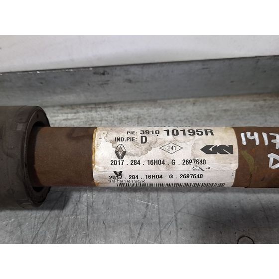 Transmision Delantera Izquierda Para Renault Megane Iv Berlina 5P