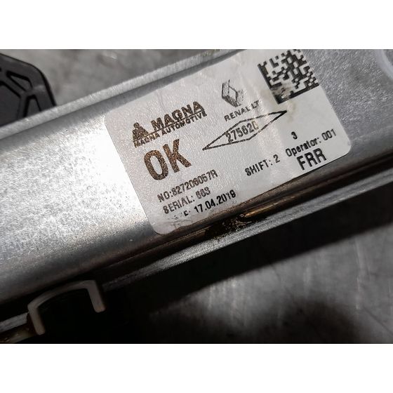 Elevalunas Trasero Derecho Para Dacia Sandero