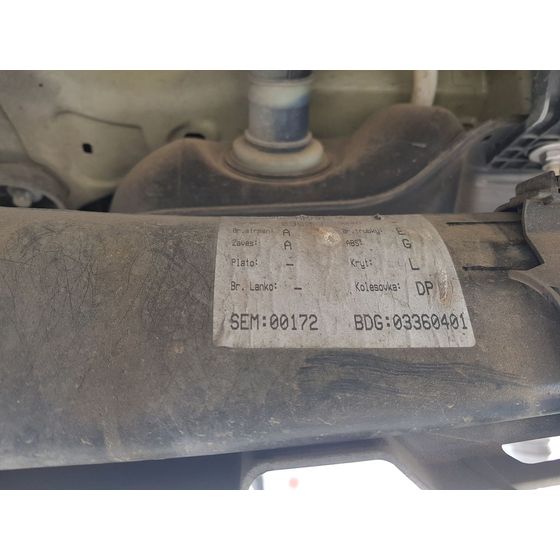 Puente Trasero Para Peugeot 208