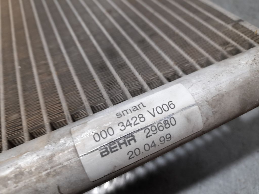 Radiador Agua Para Smart Coupe