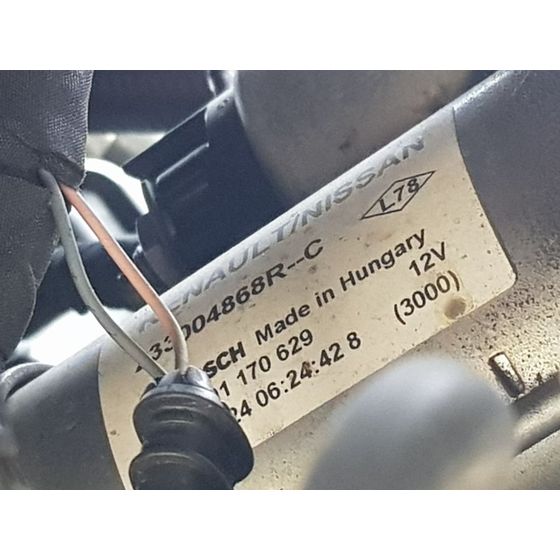 Motor Arranque Para Renault Captur